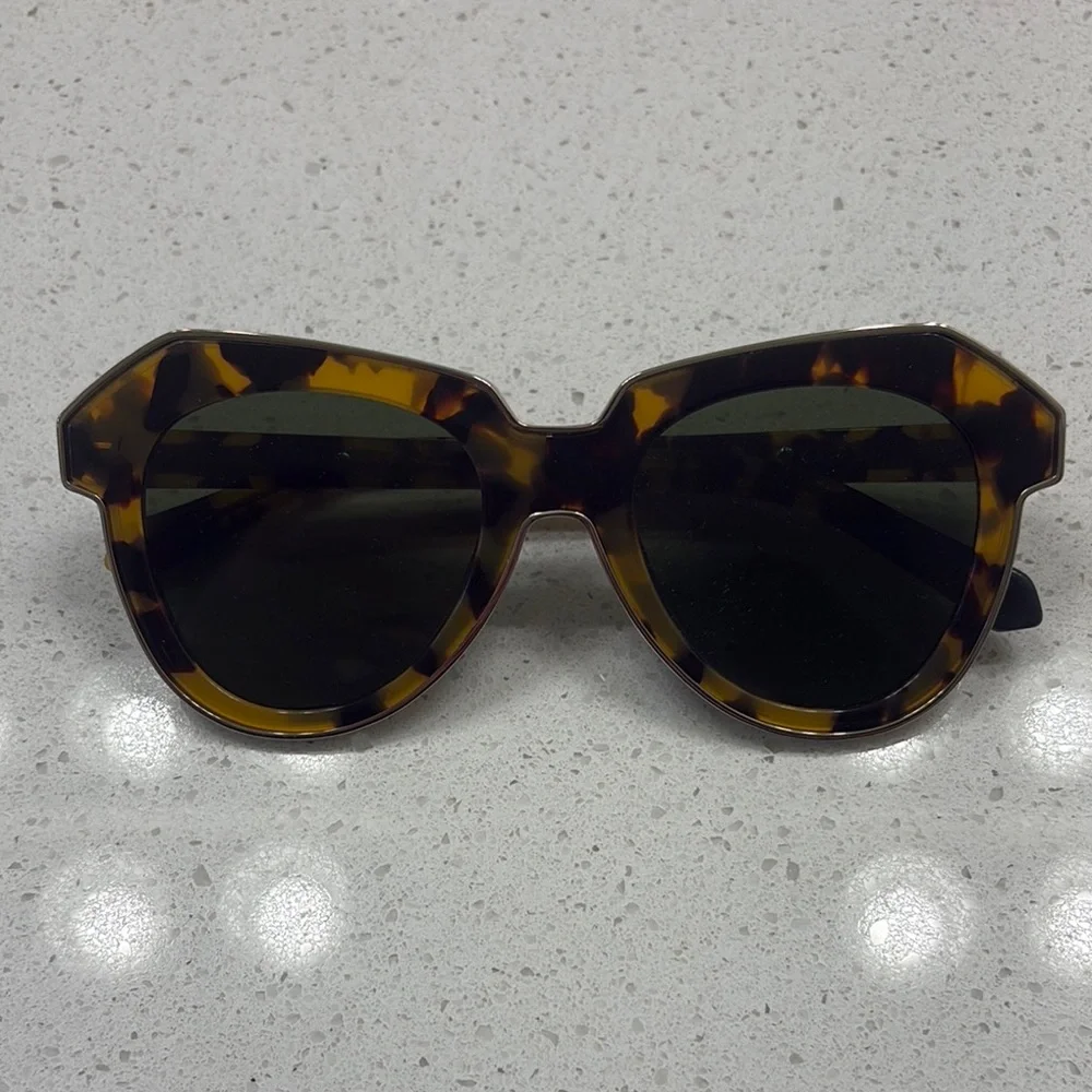 Karen Walker Tortoise Shell Sunglasses - Picture 2 of 11